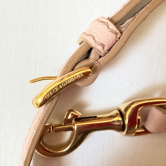 DOLCE & GABBANA Padlock 2-Way Flap Satchel Pink - Picture 11 of 16